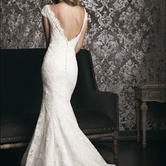 NWOT Allure Bridal Gown/Wedding Dress - Picture 10 of 11